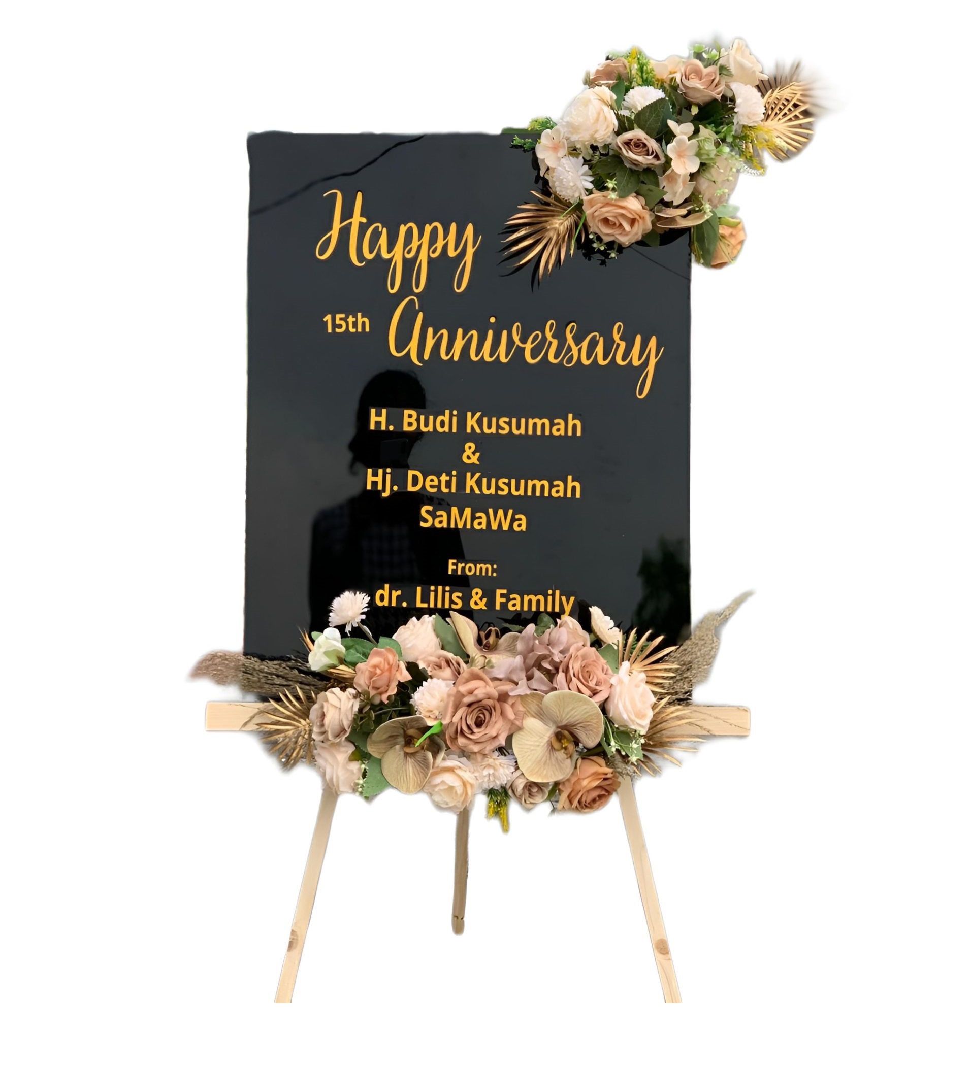 Papan Bunga Akrilik Sumbermanjing Wetan
